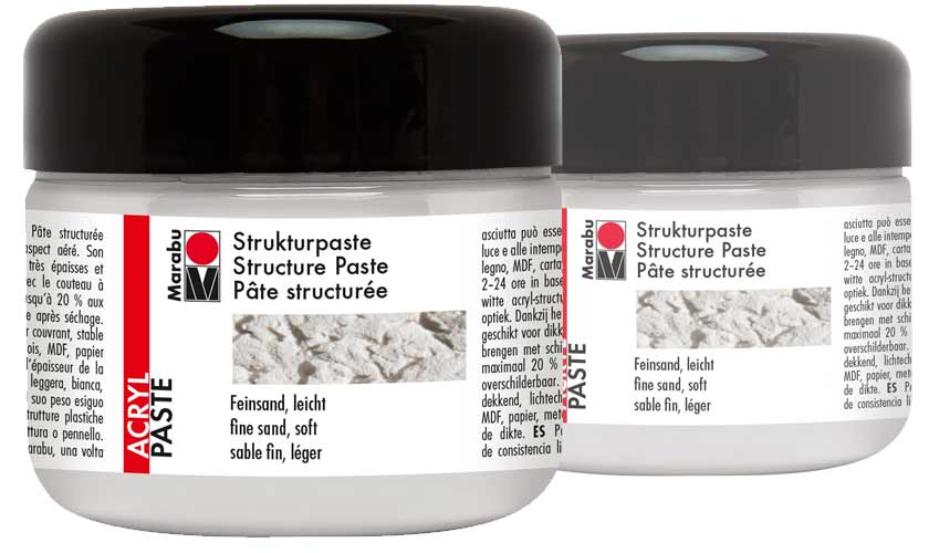 Strukturpaste für Acrylmalerei