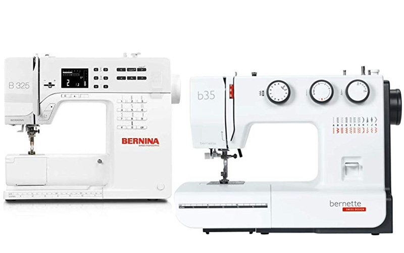 Nähmaschinen der Firma Bernina