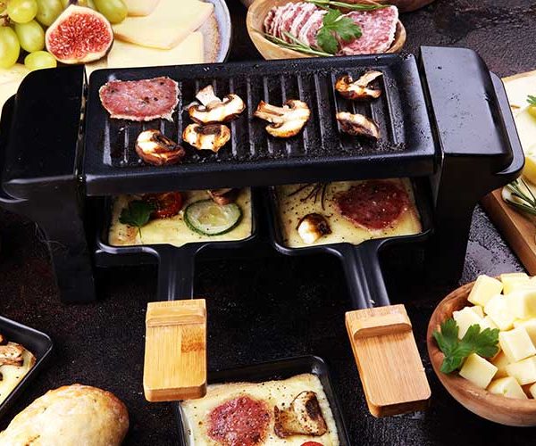 Tischgrill für Raclette