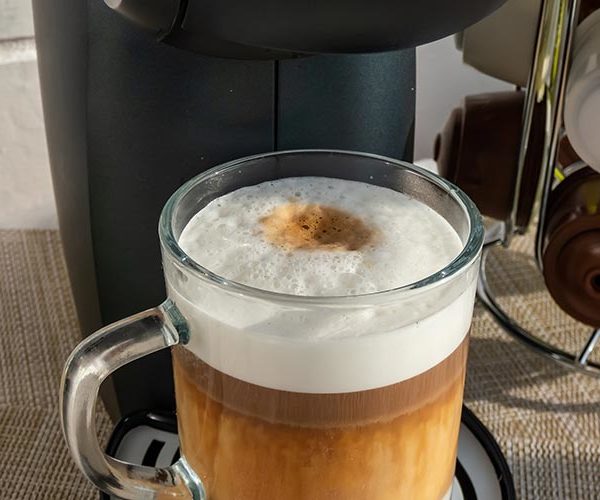 Kaffeekapselmaschine für Milch