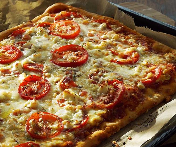 Pizzateig mit Quark und Öl