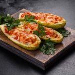 gefuellte Ofenzucchini